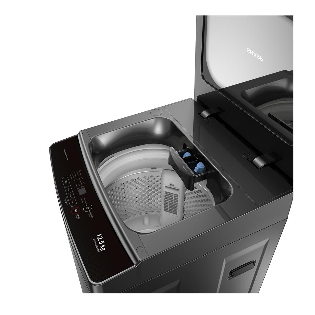 Máy Giặt Sharp 12.5 Kg ES-TM125CN-MR 4