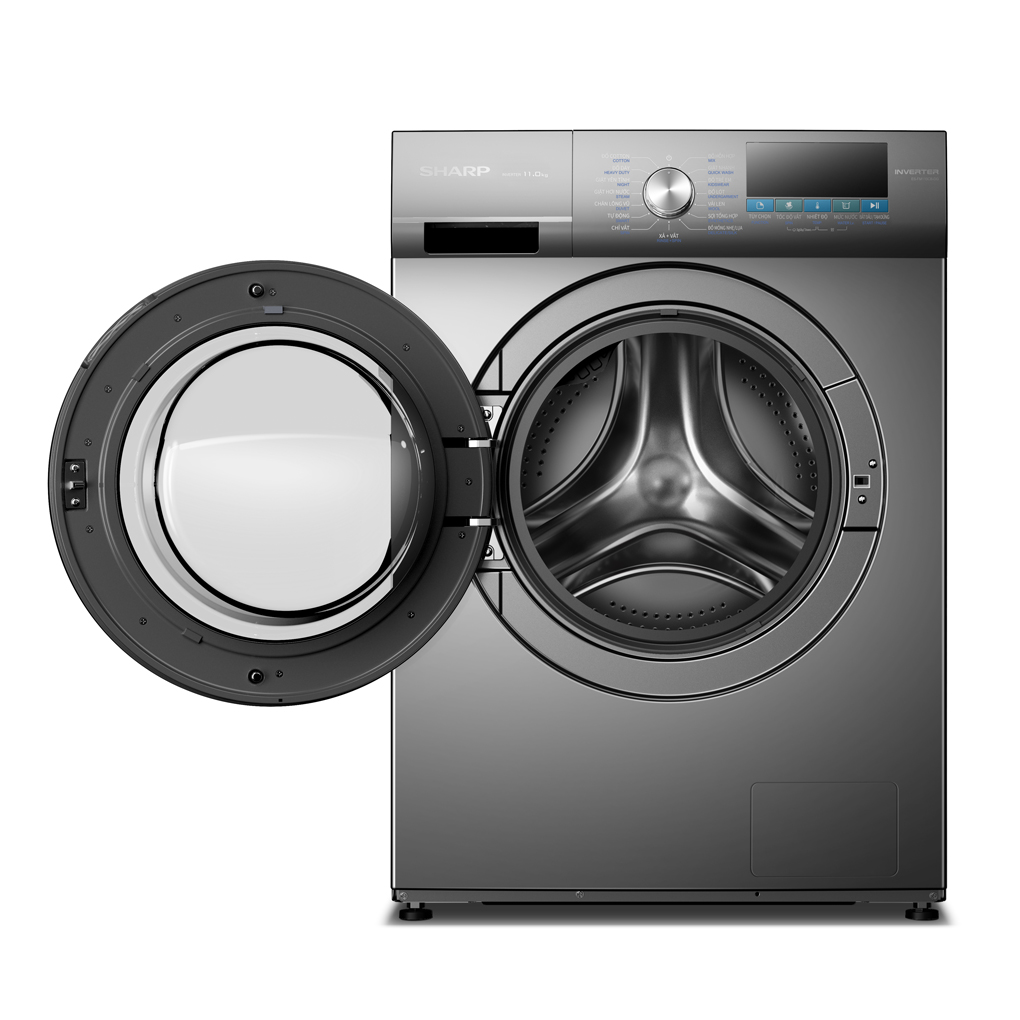 Máy Giặt Sharp Inverter 11 Kg ES-FM110CB-DG 0