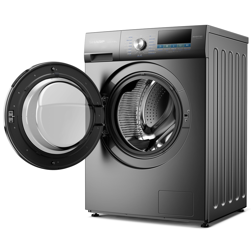 Máy Giặt Sharp Inverter 11 Kg ES-FM110CB-DG 1