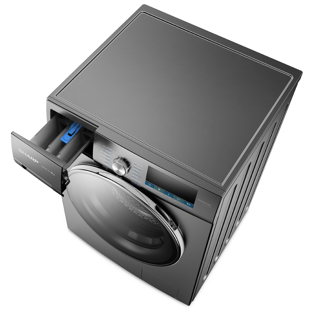 Máy Giặt Sharp Inverter 11 Kg ES-FM110CB-DG 2