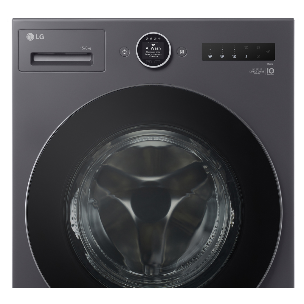 Máy Giặt Sấy LG Inverter 15/8 Kg F2515RNTG 0