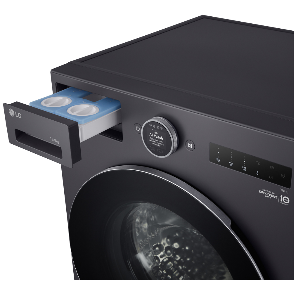 Máy Giặt Sấy LG Inverter 15/8 Kg F2515RNTG 6