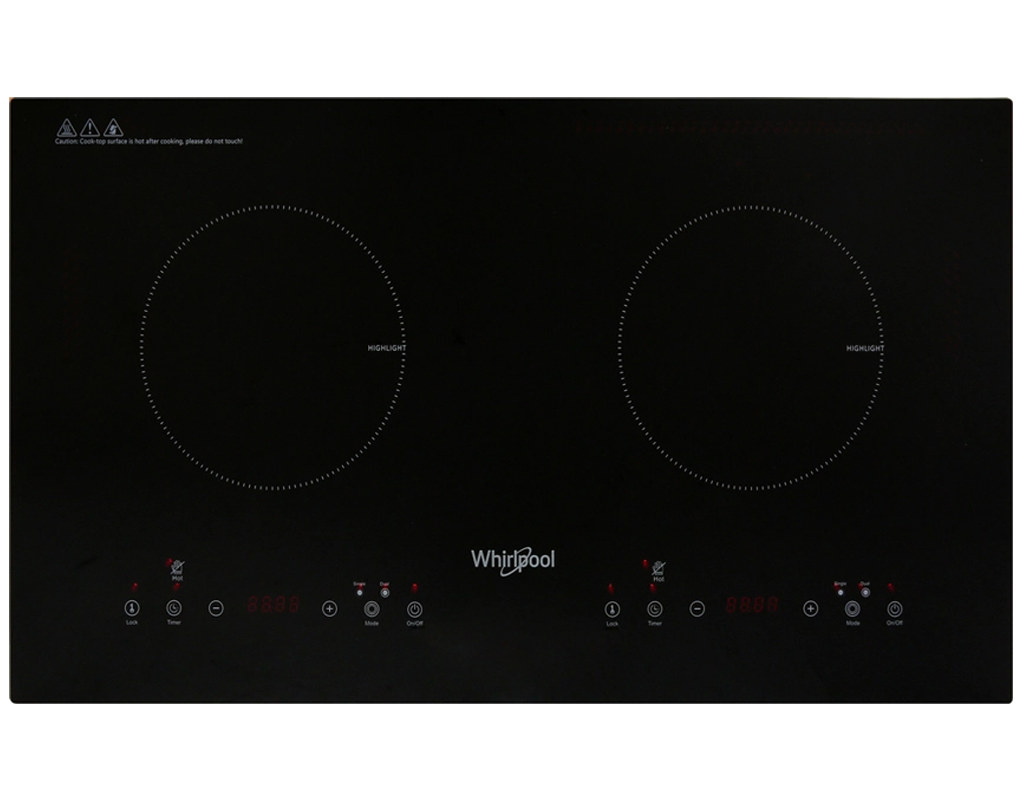 Bếp Hồng Ngoại Đôi Whirlpool ACT752/BLV 4400W 0