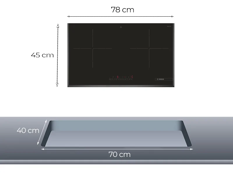 Bếp Từ Đôi Bosch PMI82560VN 5