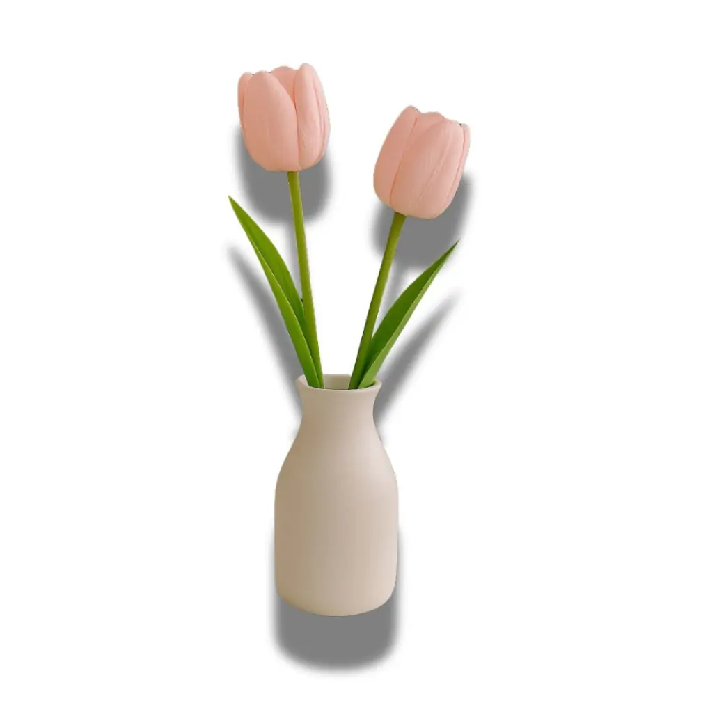 Nhánh Hoa Tulip ECOFF10 Hồng nhạt