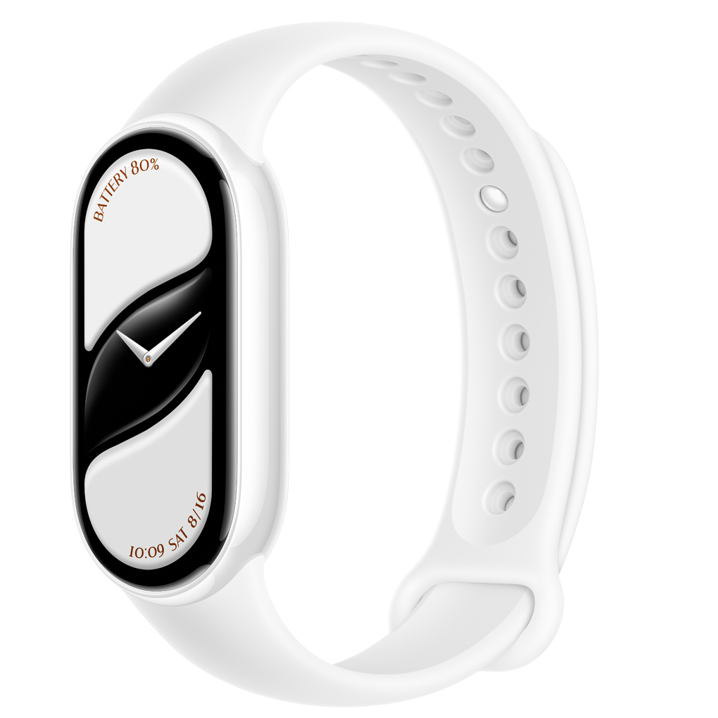 Vòng Đeo Tay Thông Minh Xiaomi Band 10 Trắng Ngọc Trai 0