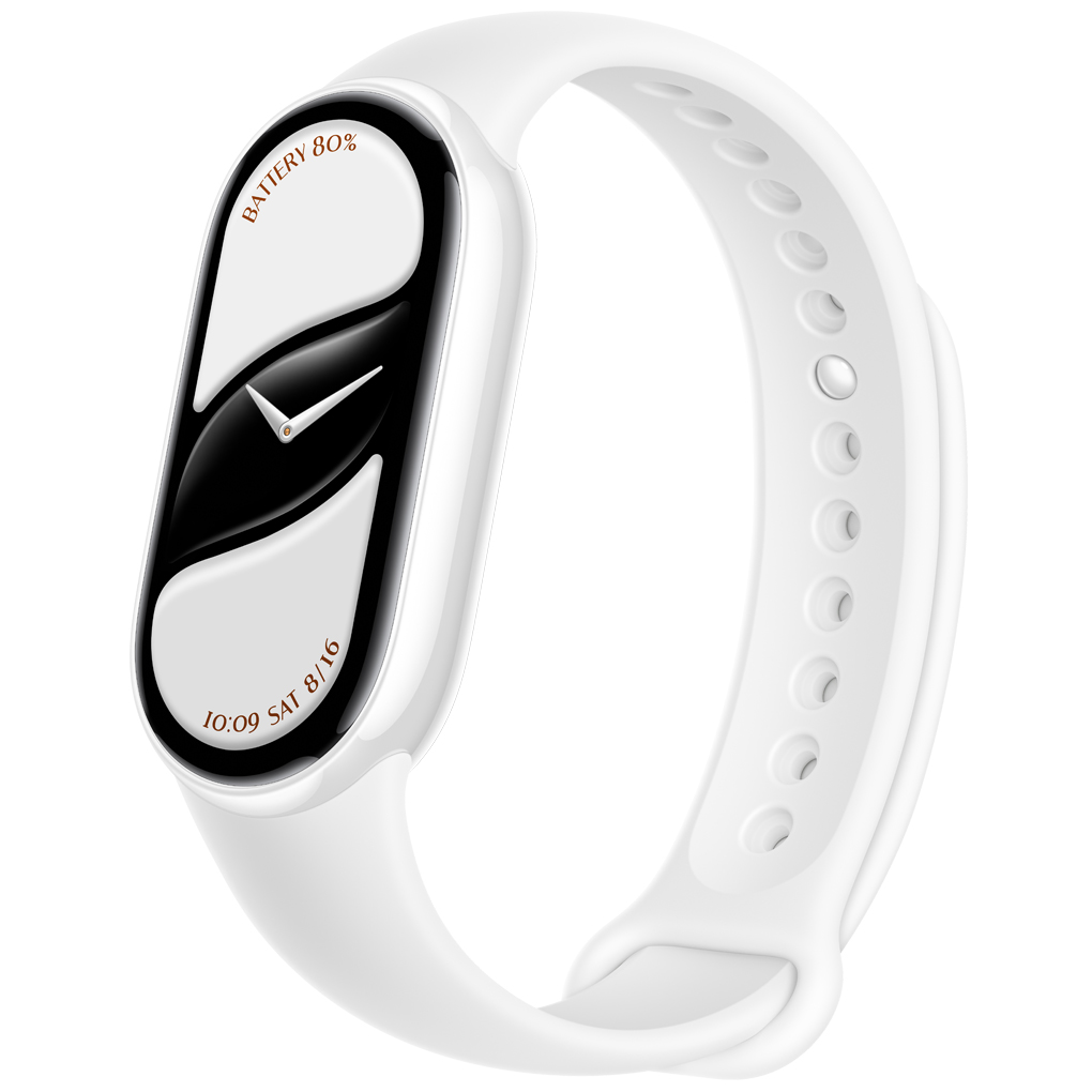 Vòng Đeo Tay Thông Minh Xiaomi Band 10 Trắng Ngọc Trai 1