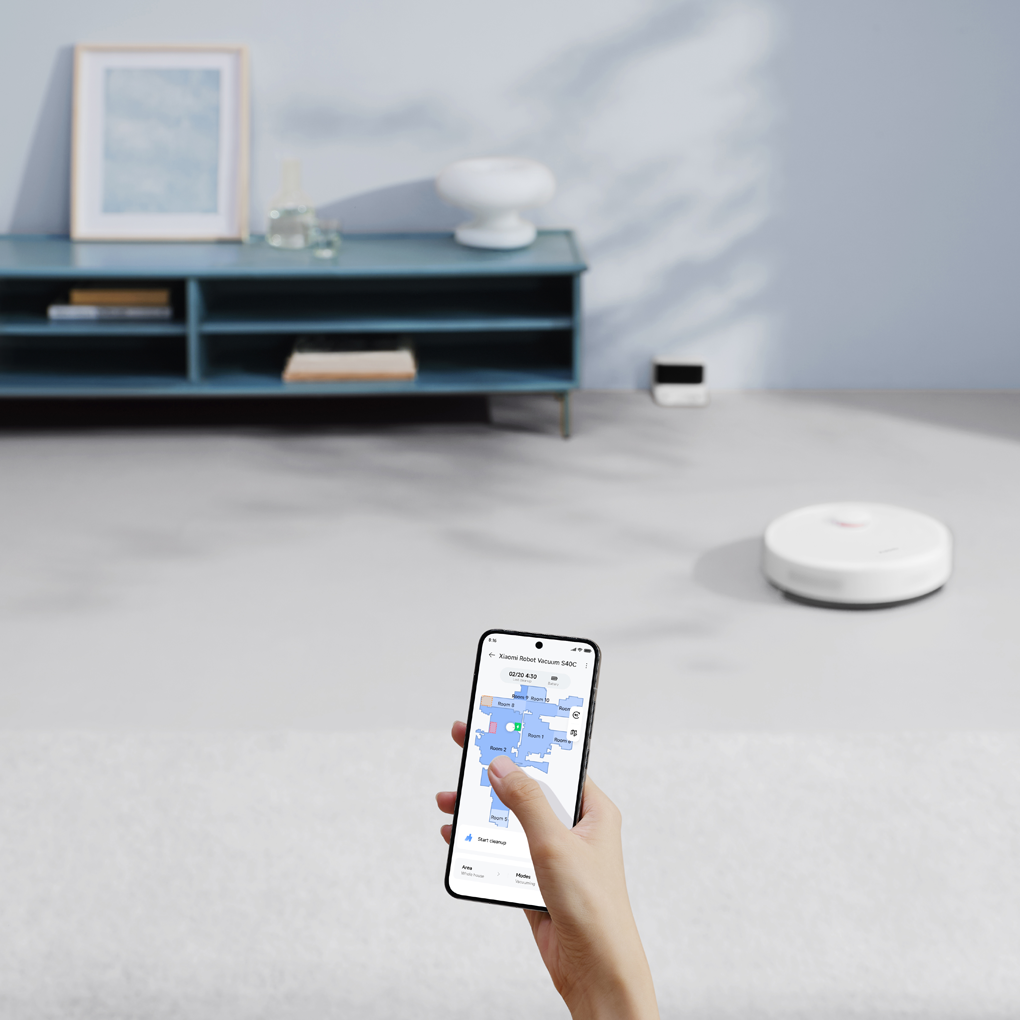Robot Hút Bụi Lau Nhà Xiaomi Vacuum S40C EU (BHR9664EU) 10