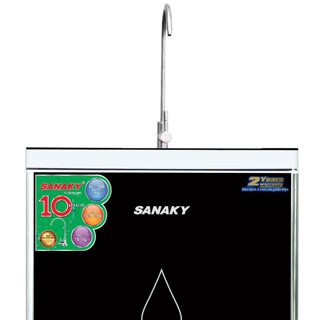 Máy Lọc Nước RO Hydrogen Sanaky VH 1010HY 10 Lõi 4