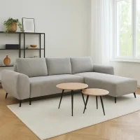Bộ Sofa L (góc trái) Chale 1360 + Combo Bàn 291