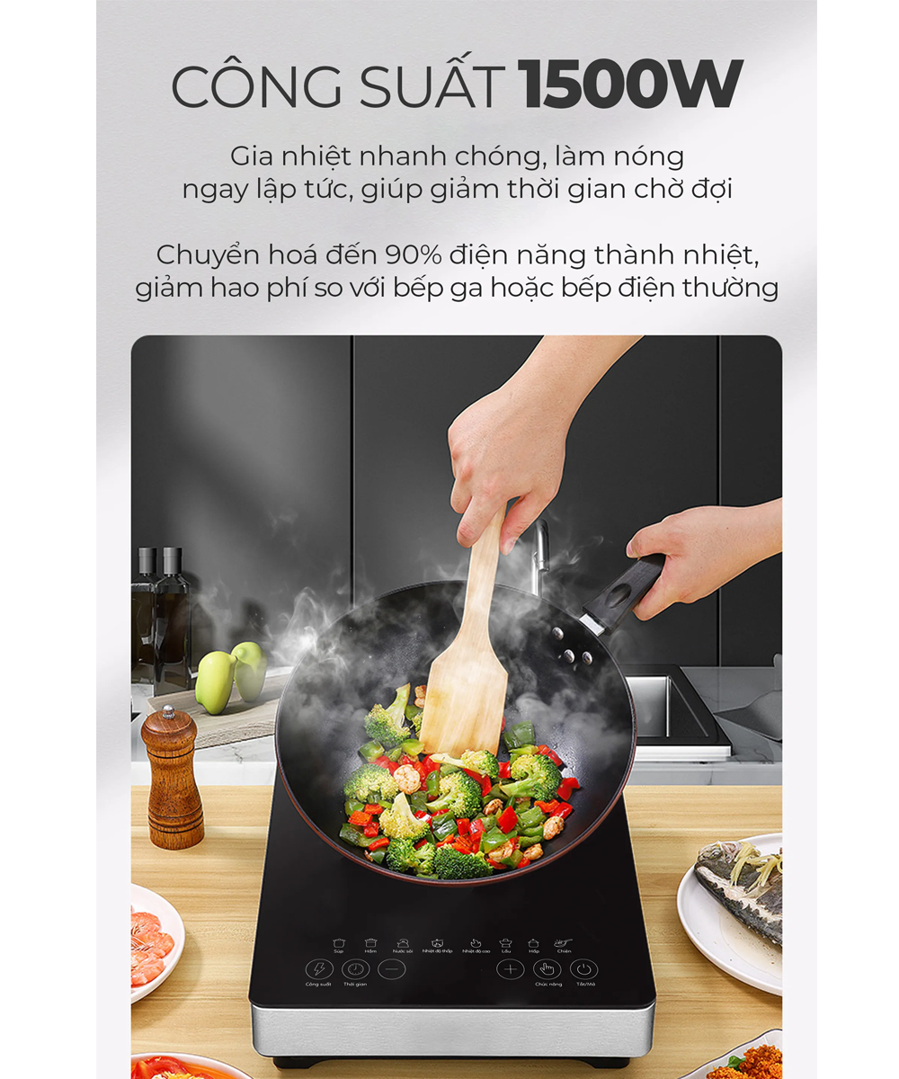 Bếp Điện Từ Magic A-52 1500W 1