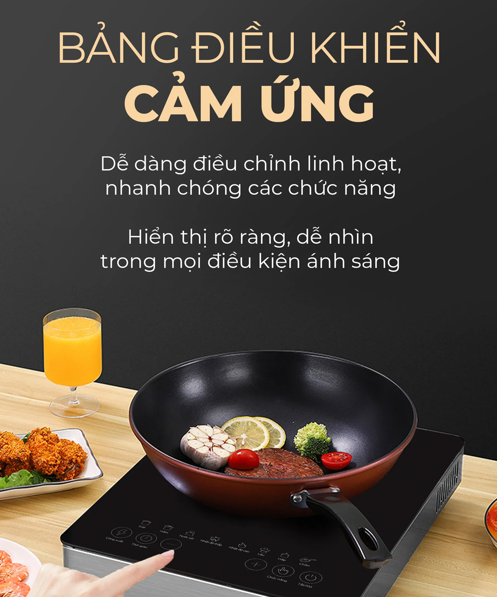 Bếp Điện Từ Magic A-52 1500W 5