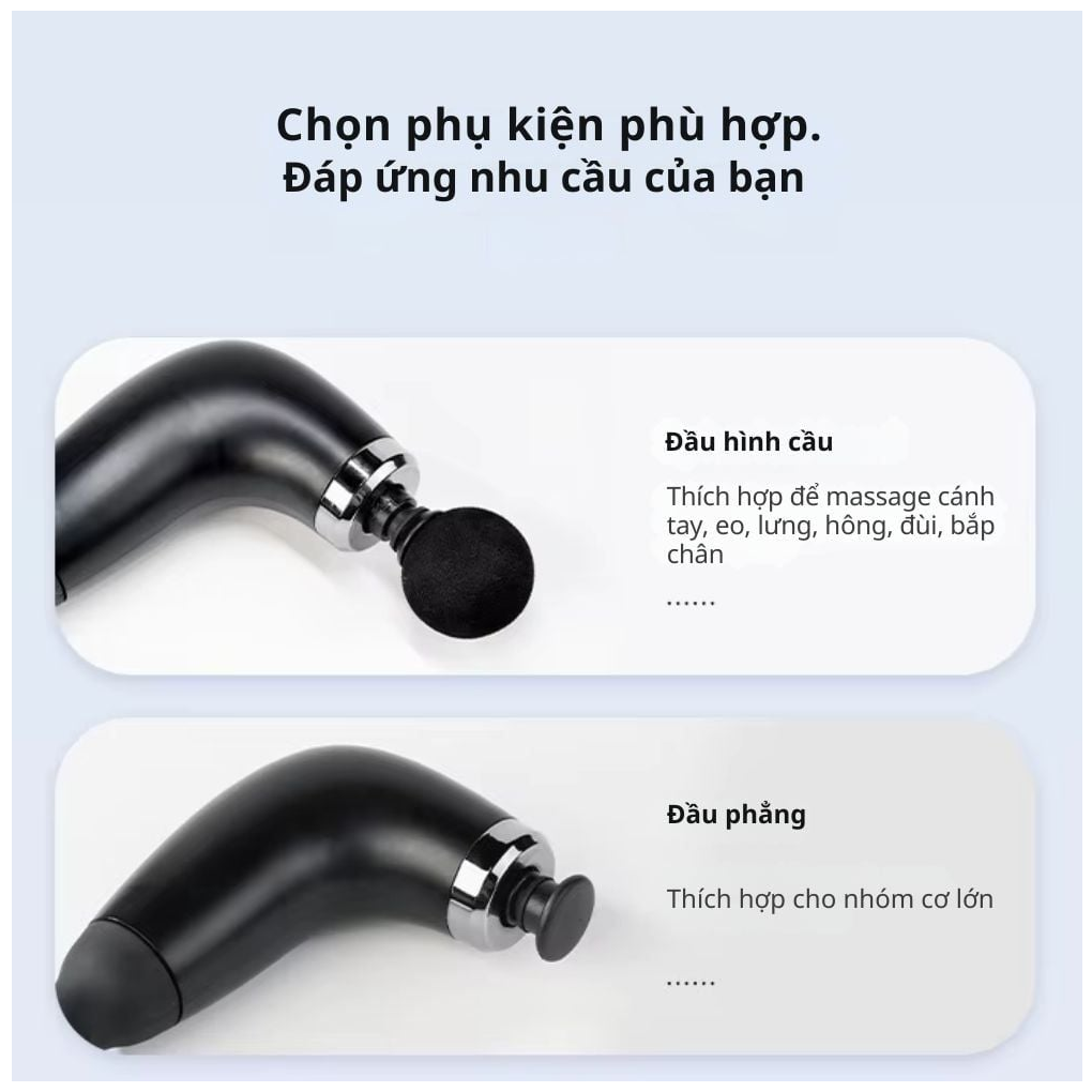 Máy Massage Cầm Tay Dạng Búa Kachi MK405 3