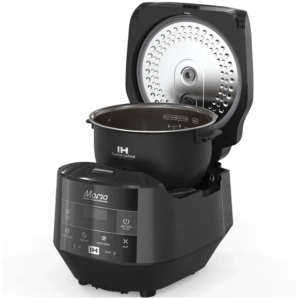Nồi Cơm Điện Cao Tần Sunhouse Mama SHD8858 1.5 Lít 4