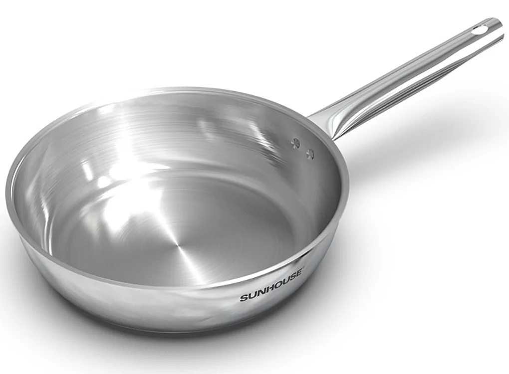 Chảo Inox Đa Lớp Sunhouse IN24M6 0