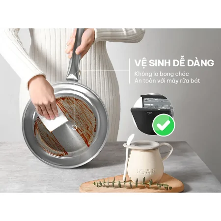 Chảo Inox Đa Lớp Sunhouse IN24M6 11