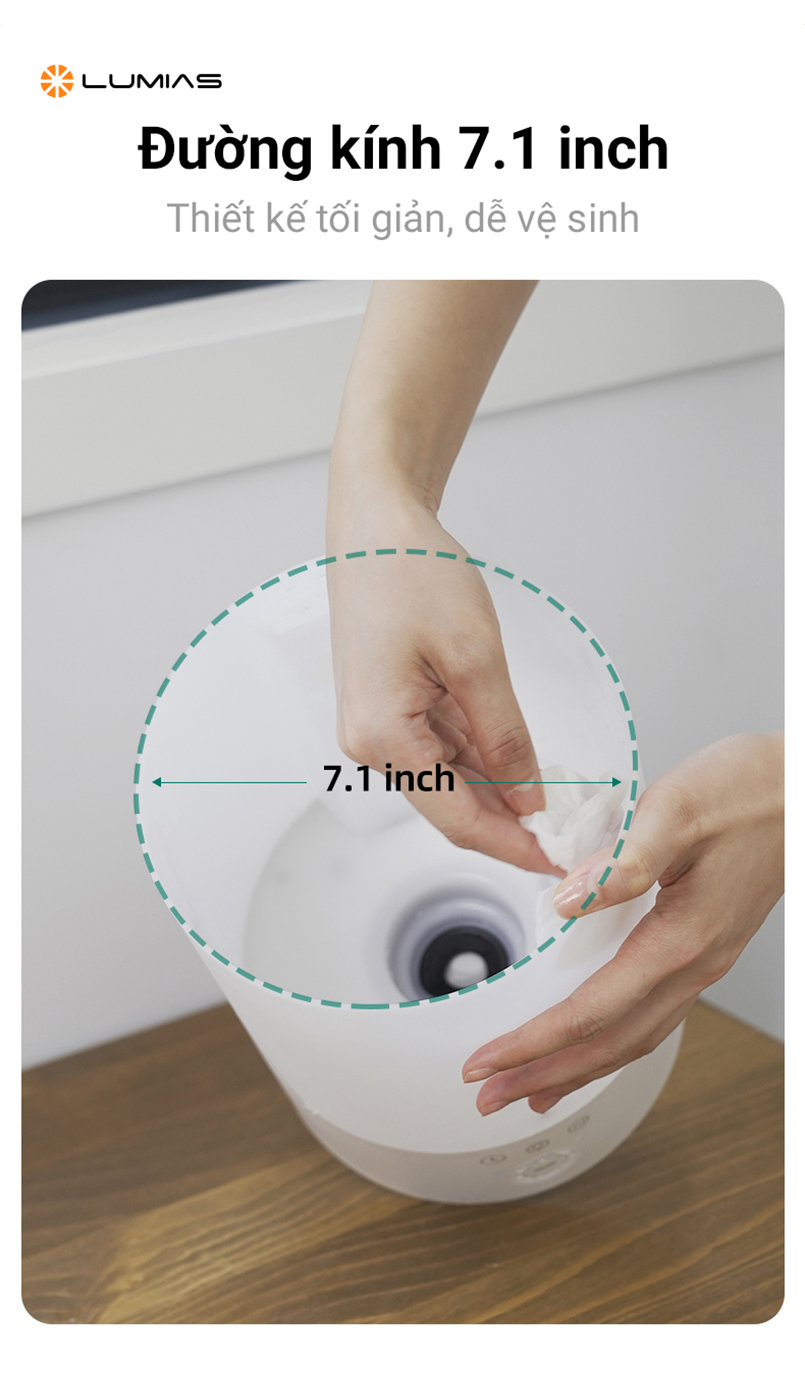 Máy Tạo Ẩm Phun Sương Lumias HUL-24W 2