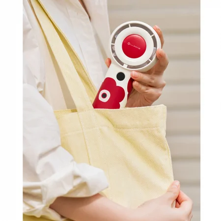 Quạt Tích Điện Lumias X6 PRO Màu Hồng 2