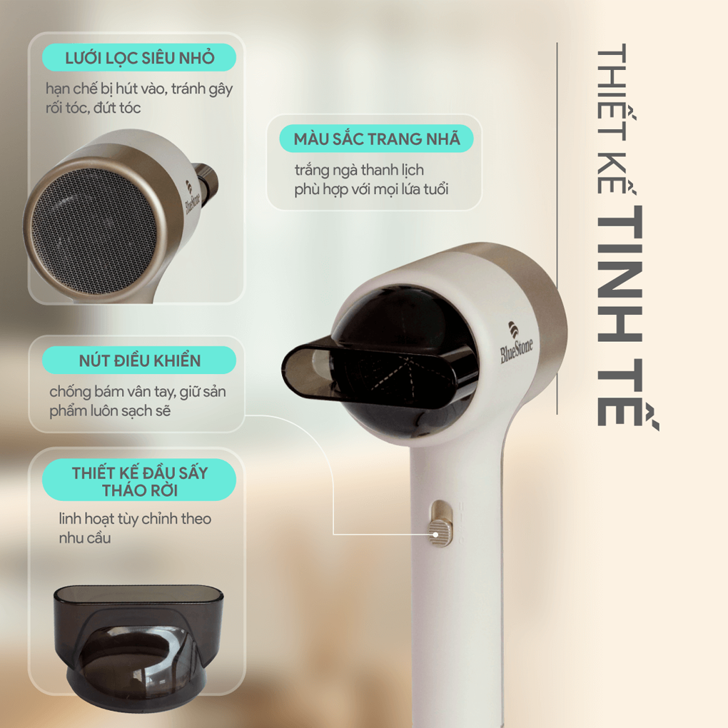 Máy Sấy Tóc Bluestone HDB-1831 3