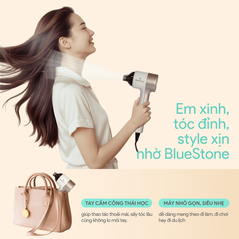 Máy Sấy Tóc Bluestone HDB-1831 5