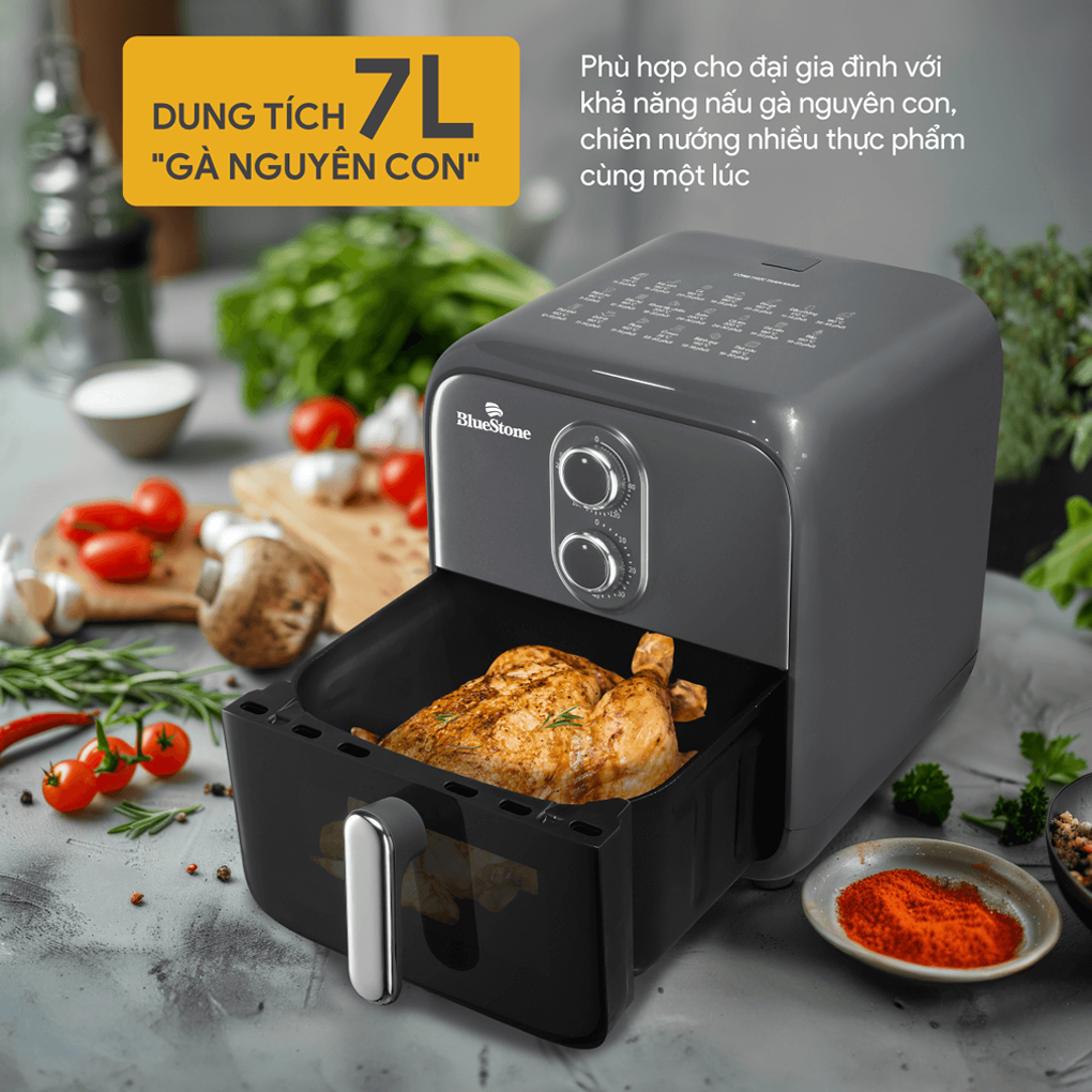 Nồi Chiên Không Dầu BlueStone AFB-5858 7 Lít 6