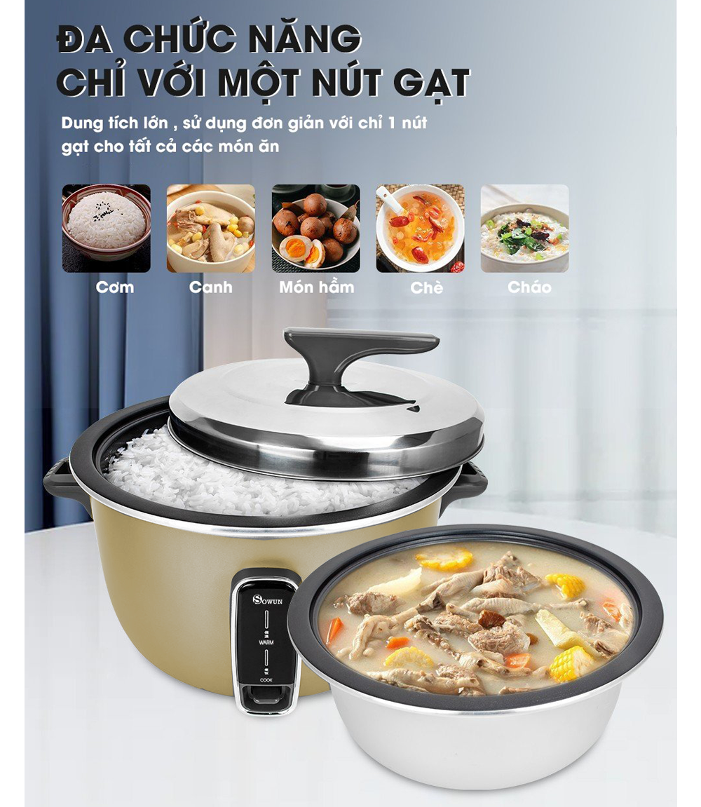 Nồi Cơm Điện Sowun SW6936 3.6 Lít 2