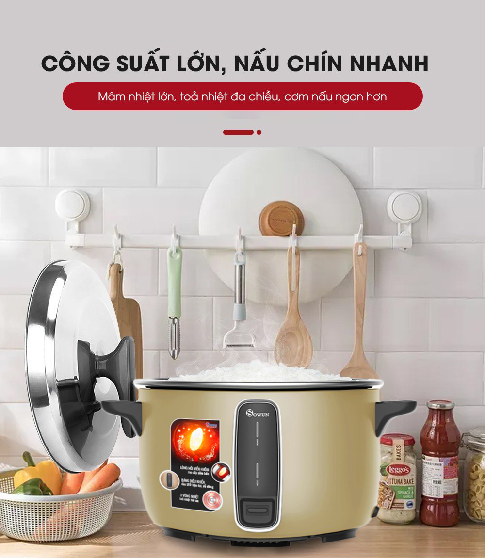 Nồi Cơm Điện Sowun SW6936 3.6 Lít 3