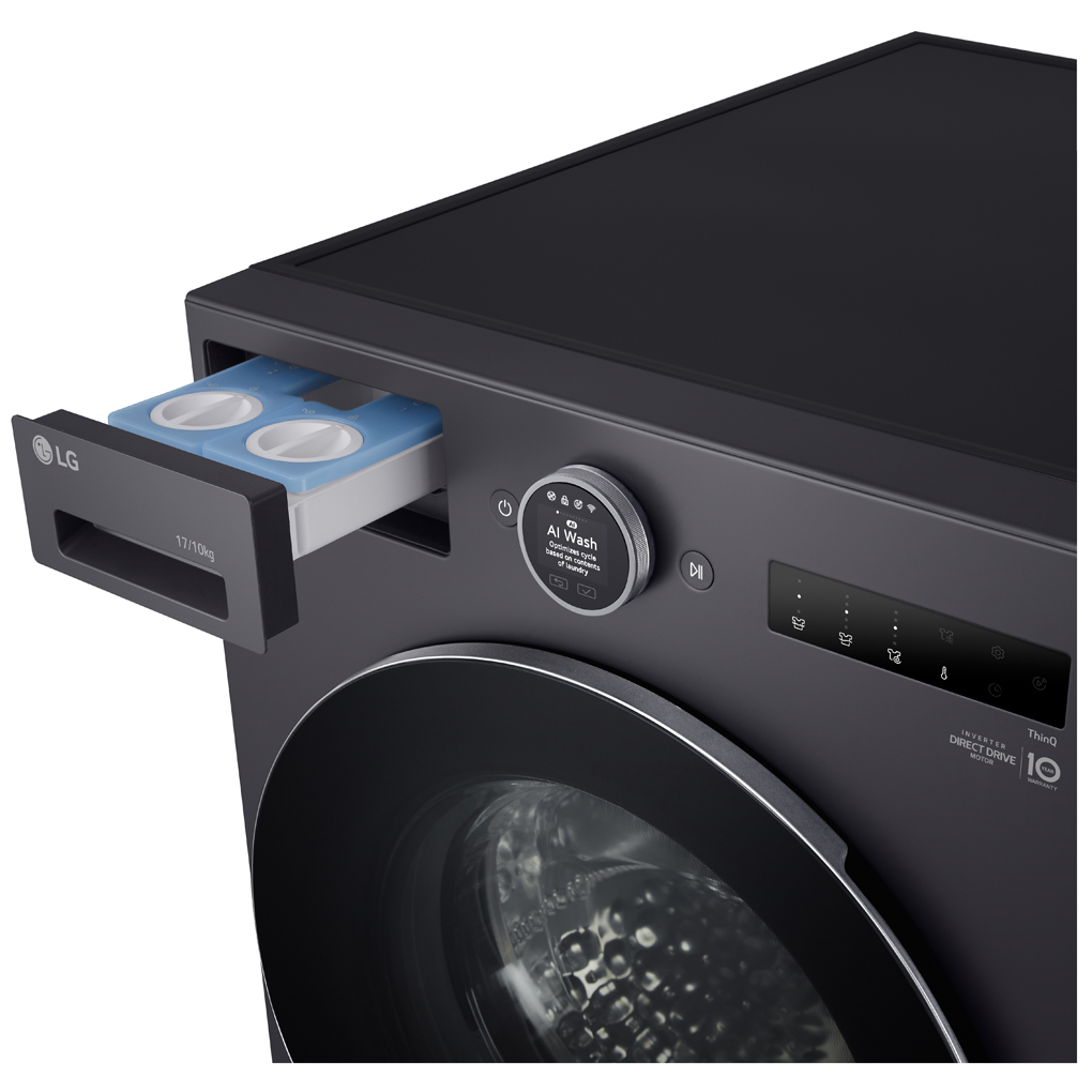 Máy Giặt Sấy LG Inverter 17/10 Kg F2517RNTG 7