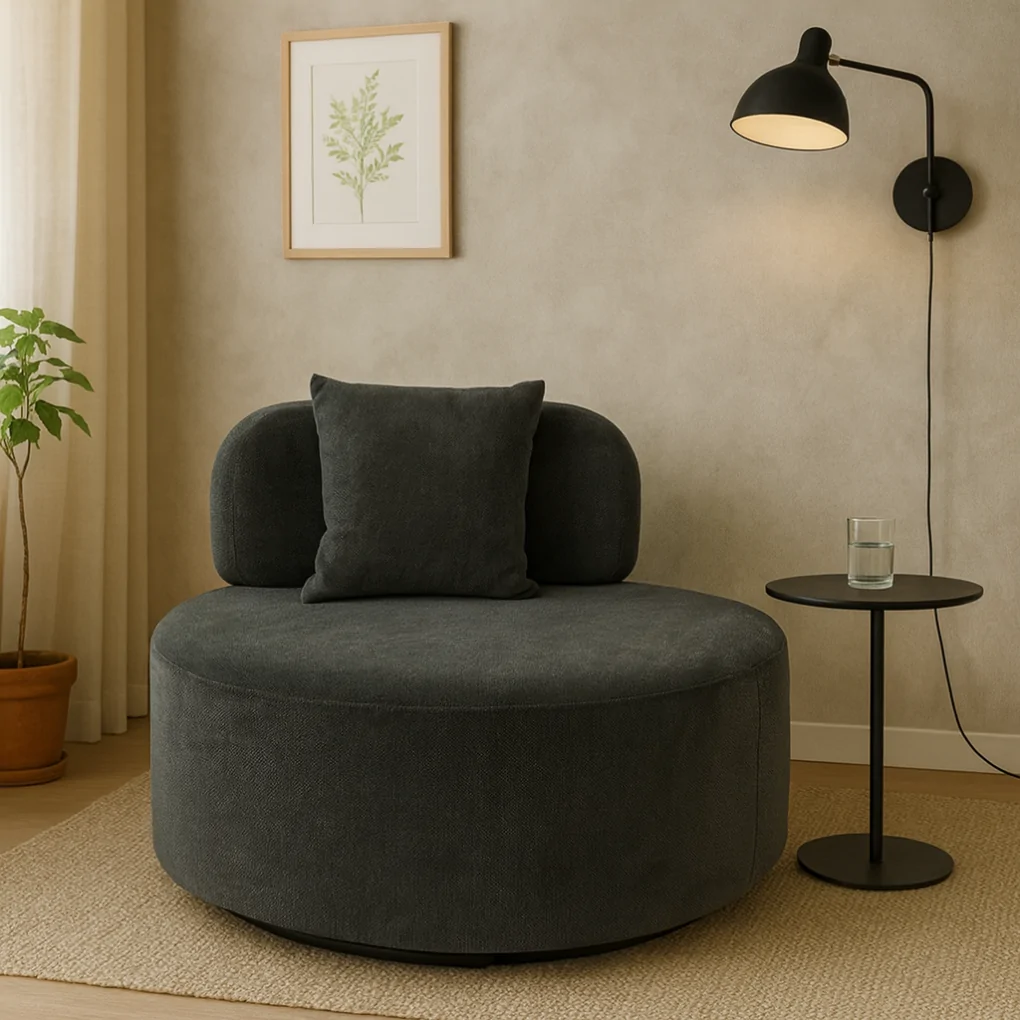 Ghế Sofa Bella MY-3077 104cm Xanh đậm