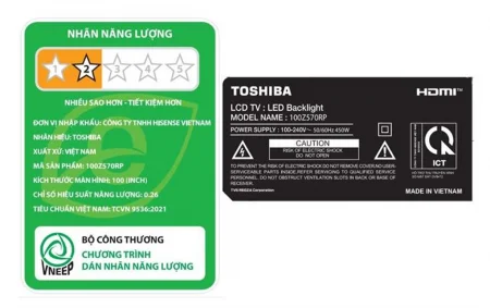 Smart Tivi QLED Toshiba AI 4K 100 Inch 100Z570RP 4