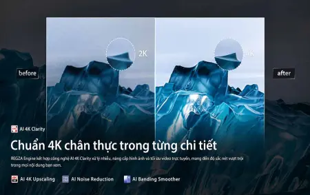 Smart Tivi QLED Toshiba AI 4K 100 Inch 100Z570RP 8