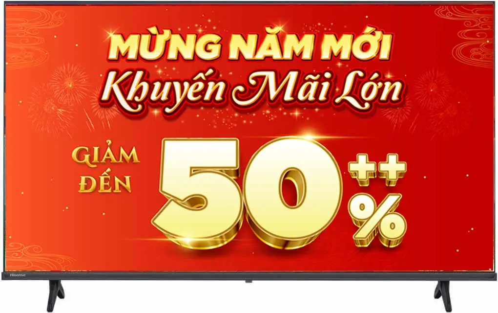 Smart Tivi Hisense Full HD 50 Inch 50A4Q