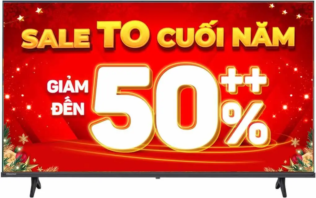 Smart Tivi Hisense Full HD 50 Inch 50A4Q