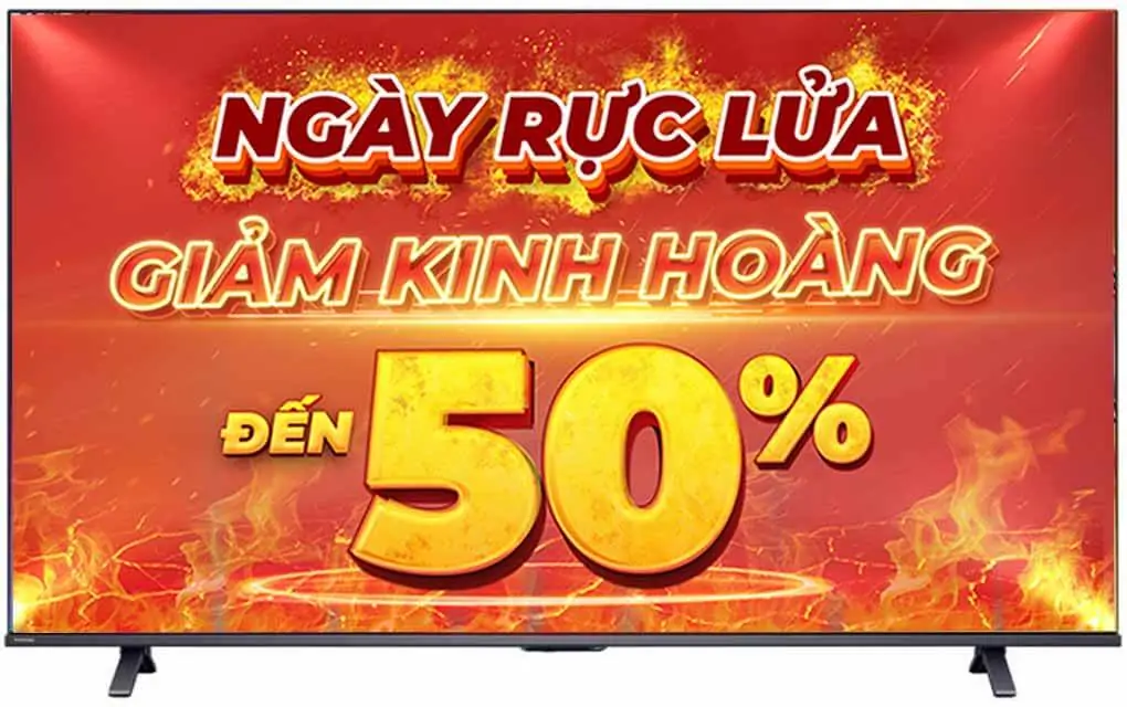 Smart Tivi QLED Toshiba AI 4K 55 Inch 55M450RP