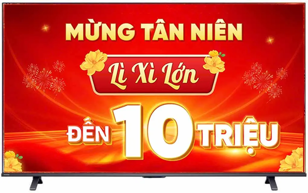 Smart Tivi QLED Toshiba AI 4K 55 Inch 55M450RP