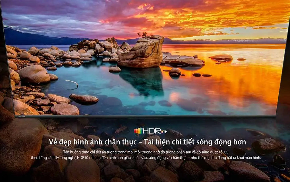 Smart Tivi QLED Toshiba AI 4K 55 Inch 55M450RP 7