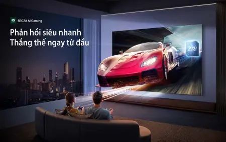 Smart Tivi QLED Toshiba AI 4K 75 Inch 75M450RP 10