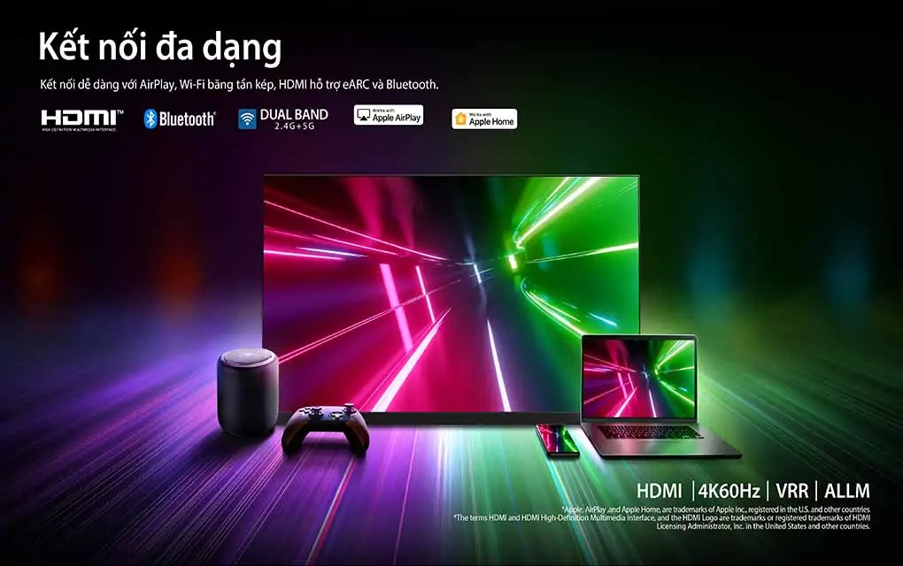 Smart Tivi QLED Toshiba AI 4K 85 Inch 85M450RP 11