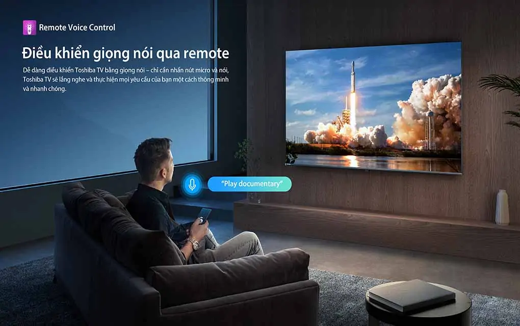 Smart Tivi Toshiba AI 4K 50 Inch 50C350RP 15
