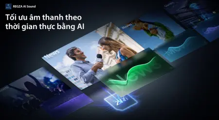 Smart Tivi QLED Toshiba AI 4K 55 Inch 55Z570RP 10