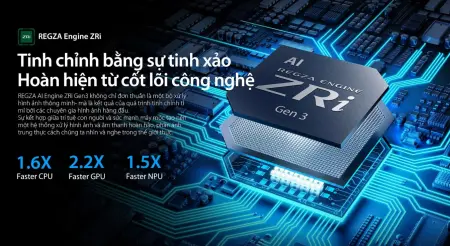 Smart Tivi QLED Toshiba AI 4K 55 Inch 55Z570RP 7