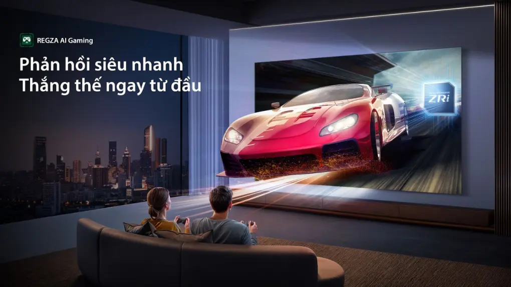 Smart Tivi Mini LED Toshiba AI 4K 55 Inch 55Z670RP 6