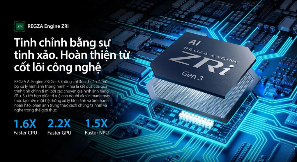 Smart Tivi Mini LED Toshiba AI 4K 85 Inch 85Z670RP 8