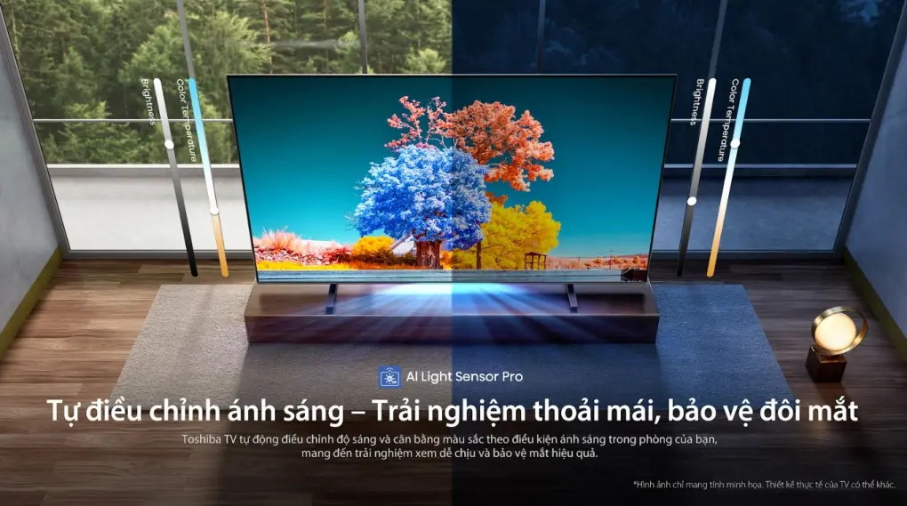 Smart Tivi Mini LED Toshiba AI 4K 65 Inch 65Z770RP 12