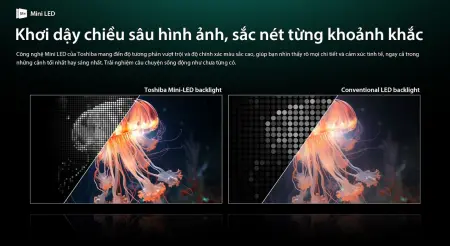 Smart Tivi Mini LED Toshiba AI 4K 65 Inch 65Z770RP 7