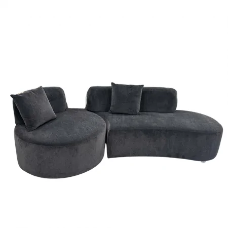 Bộ Sofa Bella MY-3077 171cm + Ghế Sofa Bella MY-3077 104cm Xanh đậm 1