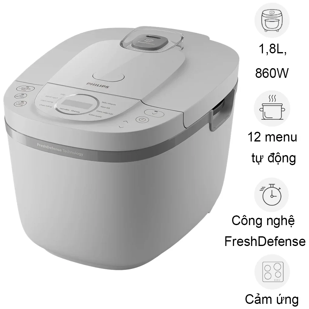 Nồi Cơm Điện Tử Philips HD4719/32 1.8 Lít