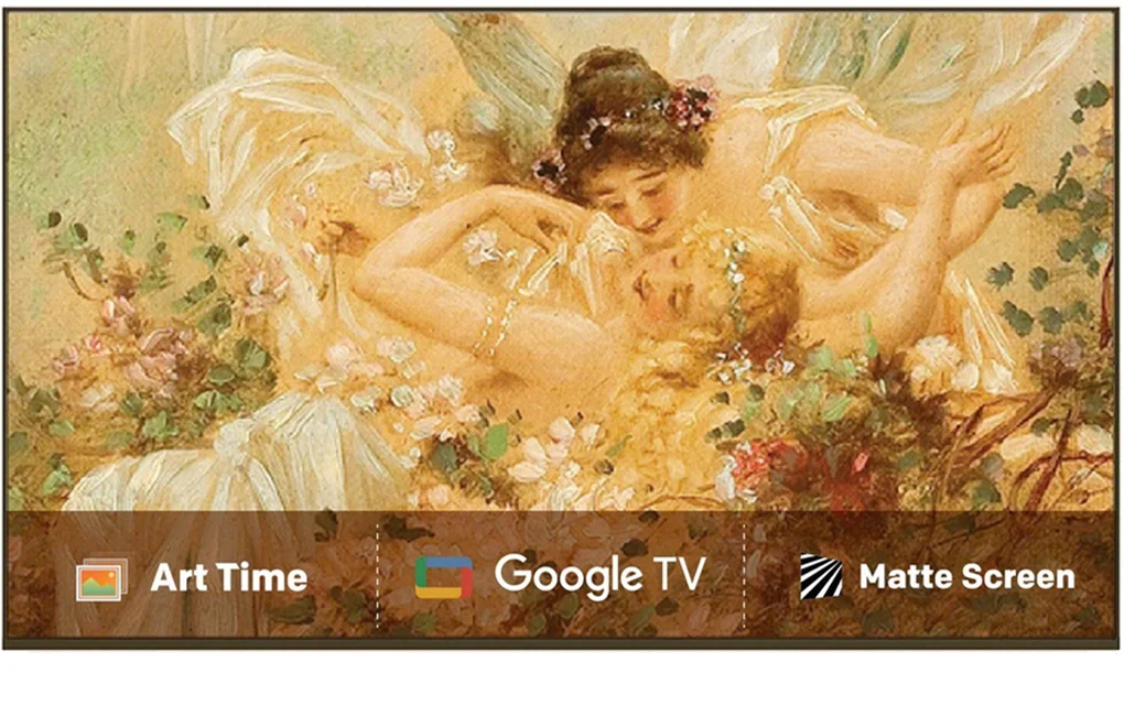 Google Tivi QLED Khung Tranh Coocaa 4K 55 Inch 55LN7700G 0