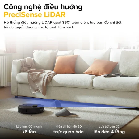 Robot Hút Bụi Lau Nhà Roborock QR 798 - Trắng 14