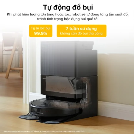 Robot Hút Bụi Lau Nhà Roborock QR 798 - Trắng 18